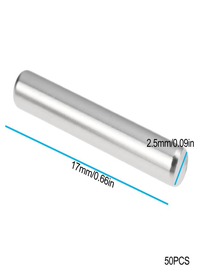 ECSiNG 50Pcs Wheel Drive Hex Hub Poles Pins 304 Stainless Steel Wheel Hex Drive Adaptor Pin for 1/8 Scale RC Buggy 2.5x17mm - Image 4